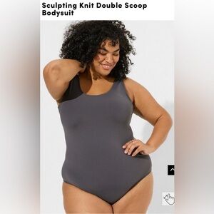 Torrid, Grey, Bodysuit, tank top